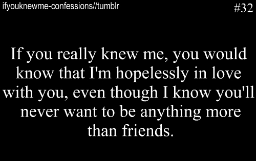If You Knew Me You Would Care